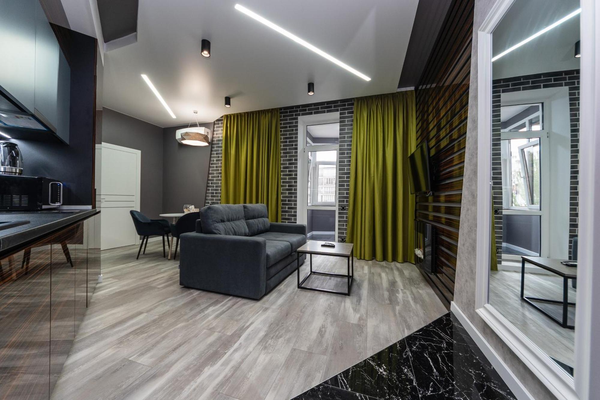 Luxury Apartments Arena Guliver Kyjev Pokoj fotografie