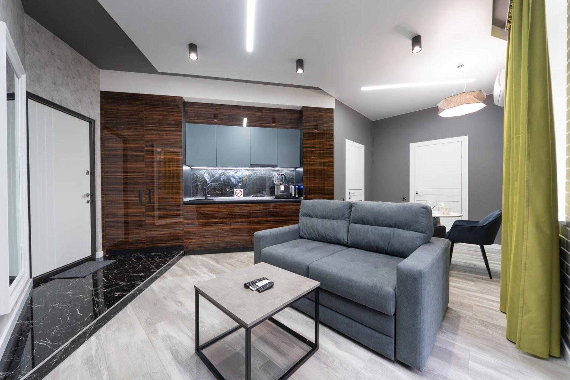 Luxury Apartments Arena Guliver Kyjev Pokoj fotografie