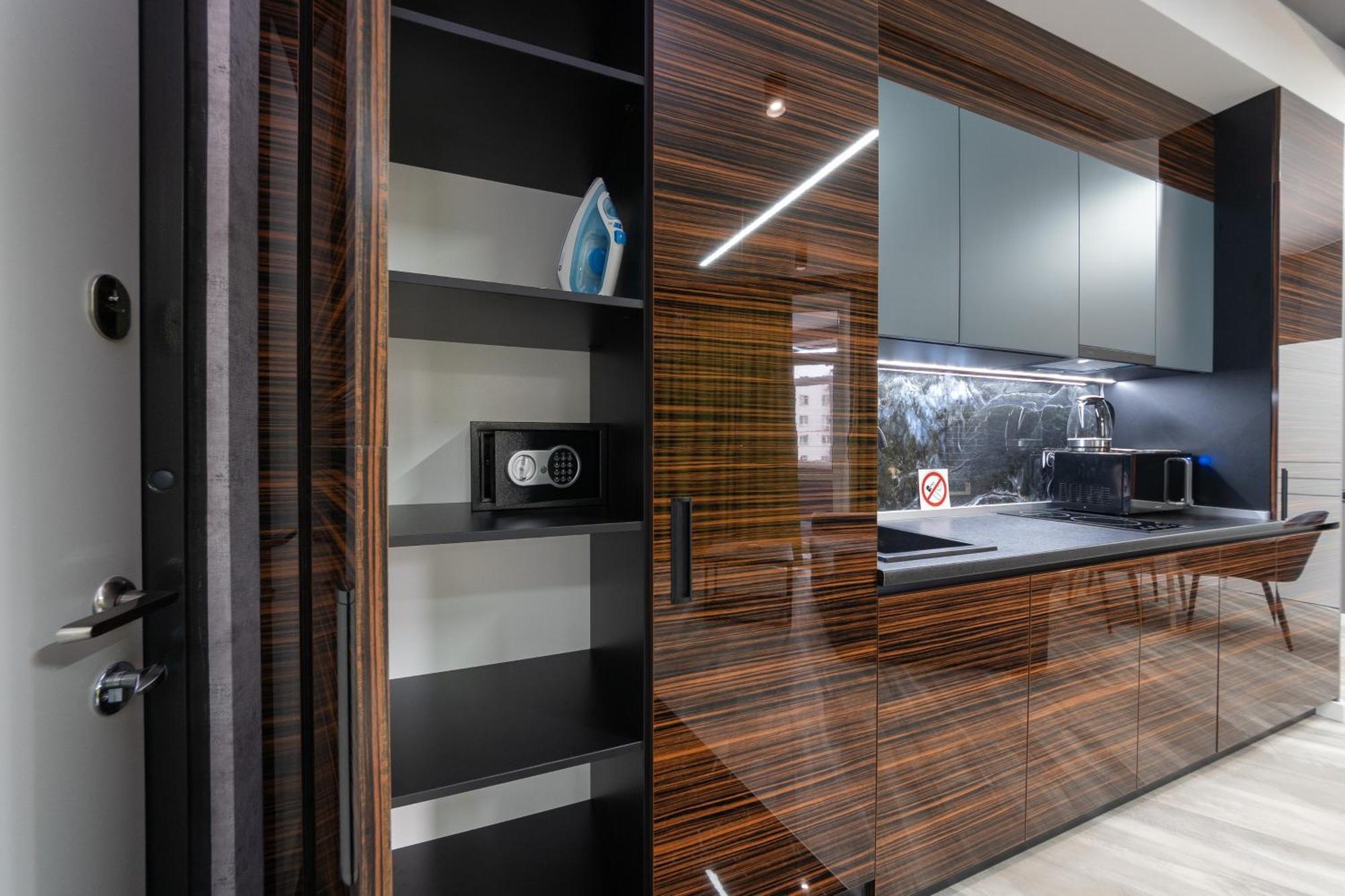 Luxury Apartments Arena Guliver Kyjev Pokoj fotografie